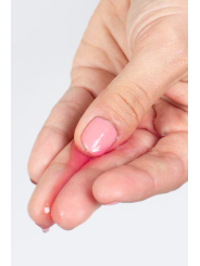 2 en 1 Lubrifiant et huile de massage cerise chauffant