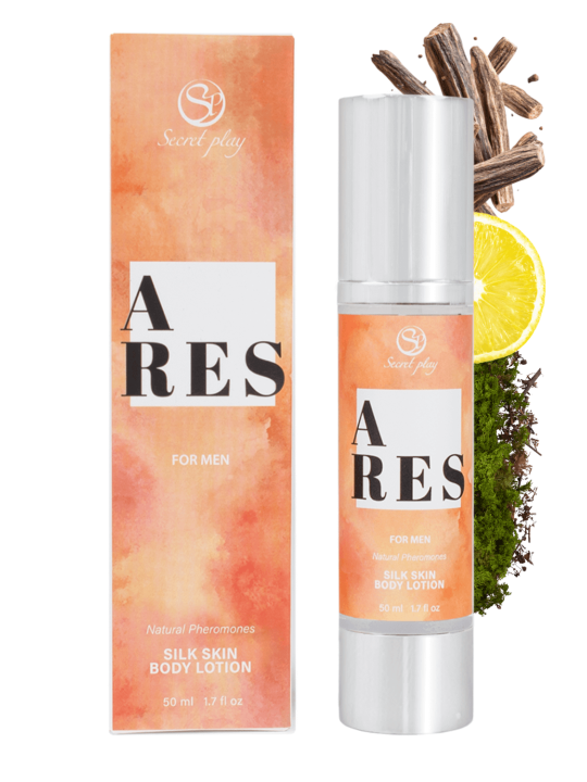 Body lotion aux phéromones pour homme Ares