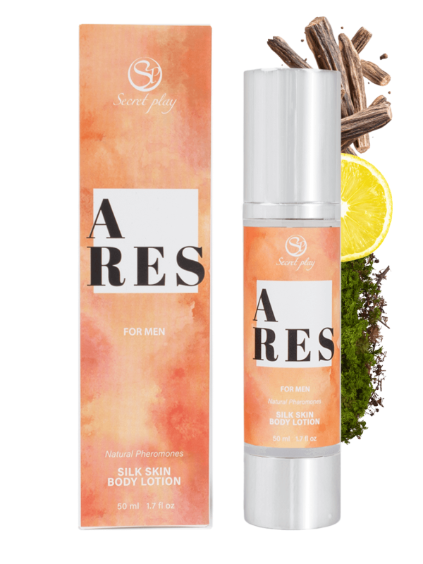 Body lotion aux phéromones pour homme Ares