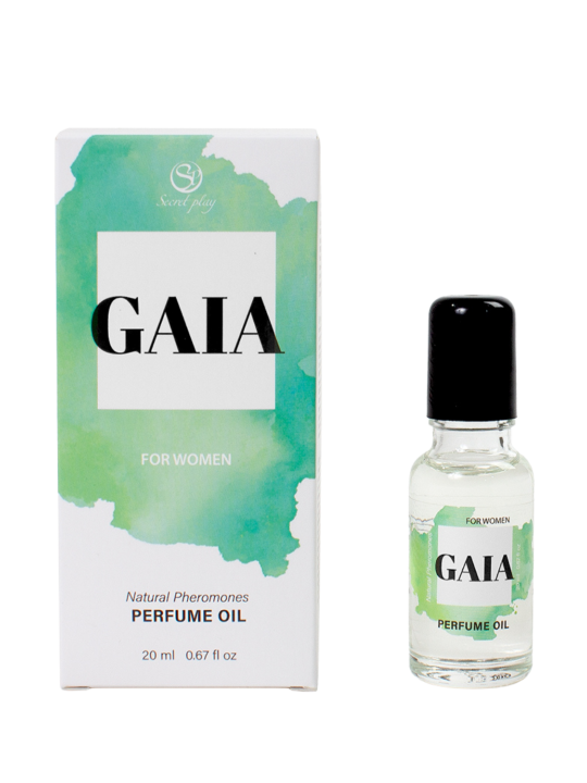 Huile parfumée Roll-on aux phéromones Gaia pour femme
