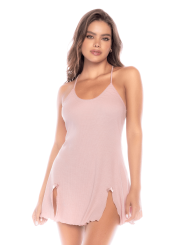 Nuisette rose côtelé confort intemporel– Mapalé