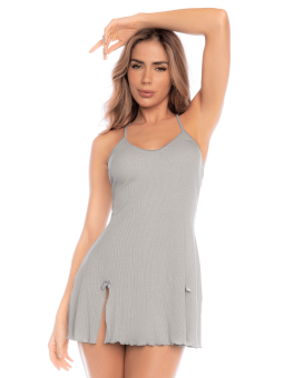 Nuisette gris côtelé confort intemporel– Mapalé