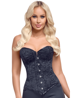 Corsage bustier à baleines avec laçage au dos - Cottelli