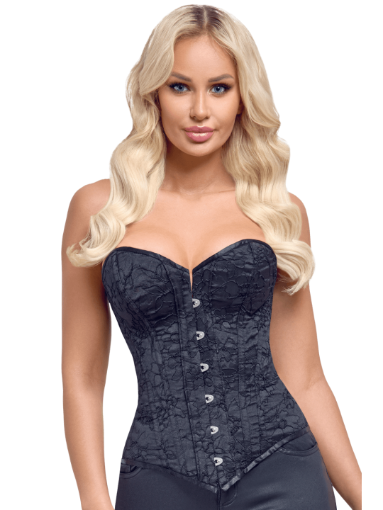 Corsage bustier à baleines avec laçage au dos - Cottelli