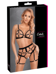 Ensemble lingerie harnais ouvert - Cottelli