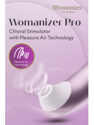 Stimulateur clitoridien sans contact  Pro violet 11 intensités – Womanizer