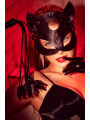Masque félin en faux cuir - Mapalé