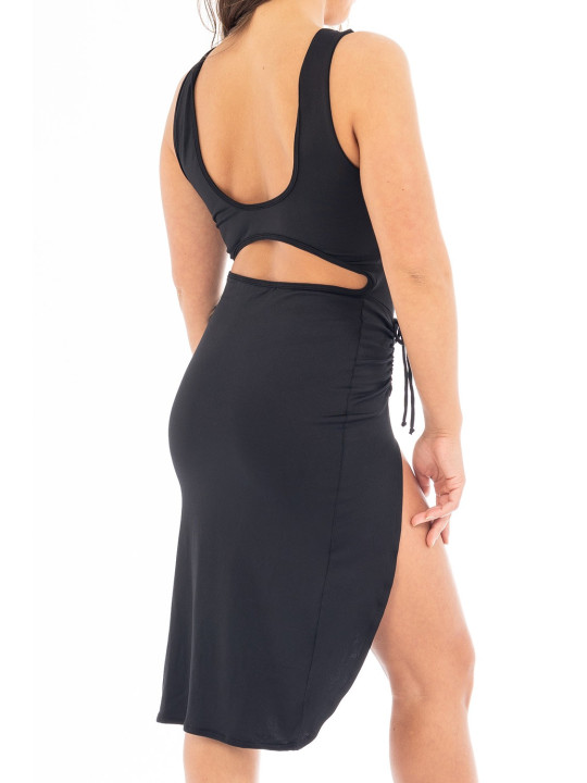 Robe noire Anastasia - LDC01BLK