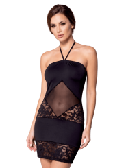 Robe bustier maille et dentelle - LDR2