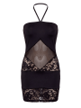 Robe bustier maille et dentelle - LDR2
