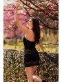 Robe bustier maille et dentelle - LDR2