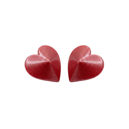 Nipple Métal rouge Cache tétons cœur - 202000106