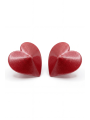Nipple Métal rouge Cache tétons cœur - 202000106