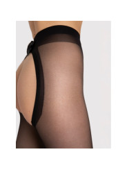 Cute Dream Collants ouverts 20 DEN - Noir