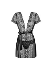Alluria Peignoir - Noir