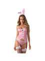 Bunny suit Costume Lapin 4 pcs rose 