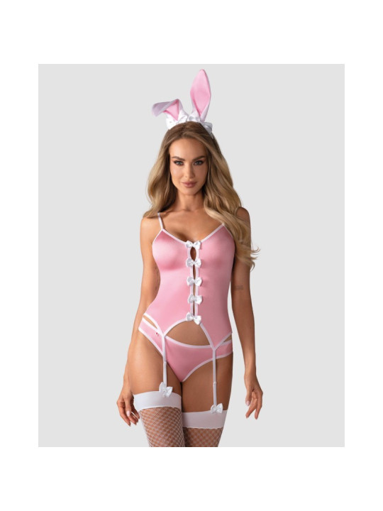 Bunny suit Costume Lapin 4 pcs rose 