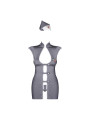 Stewardess Costume 3 pcs - Gris