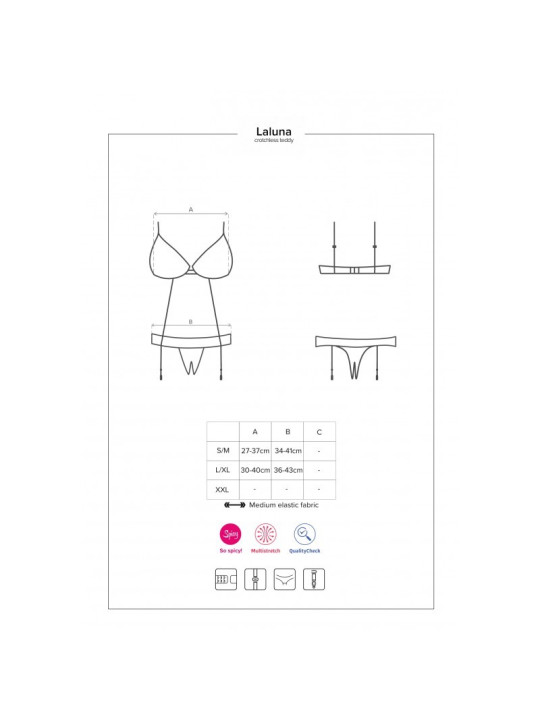 Laluna Body - Noir