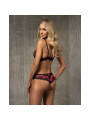 Tulia Ensemble 2 pcs - Noir et Fuchsia