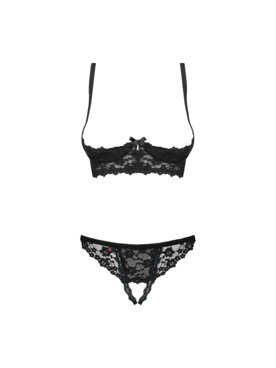 Letica Ensemble ouvert 2 pcs  - Noir