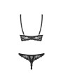 Letica Ensemble ouvert 2 pcs  - Noir
