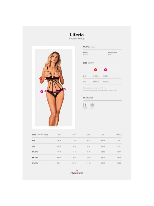 Liferia Body ouvert - Noir