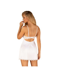Amor Blanco Nuisette et string - Blanc
