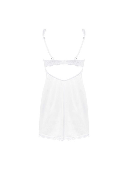 Amor Blanco Nuisette et string - Blanc