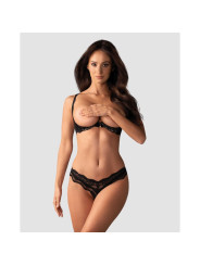 Luvae Ensemble ouvert 2 pcs  - Noir