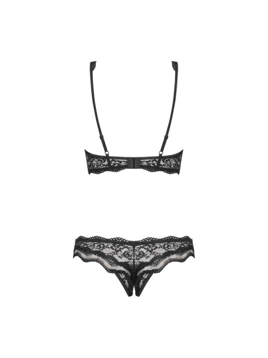 Luvae Ensemble ouvert 2 pcs  - Noir