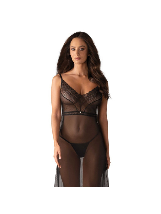 Estiqua nuisette longue noir