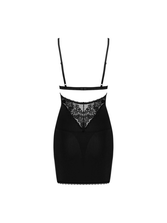 Maderris nuisette et String - Noire