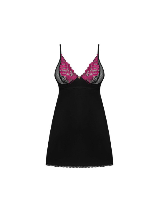 Rosenty nuisette et string - Noire