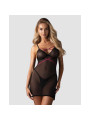 Novenes nuisette et string - Noir