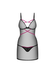 Novenes nuisette et string - Noir