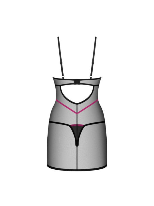Novenes nuisette et string - Noir