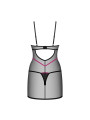 Novenes nuisette et string - Noir