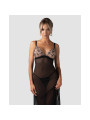 Vila blanes nuisette longue - Noire