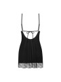 Lobellis nuisette et string - Noirs