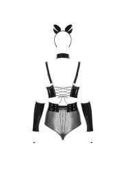 Silveria Ensemble 6 pcs - Argent et Noir