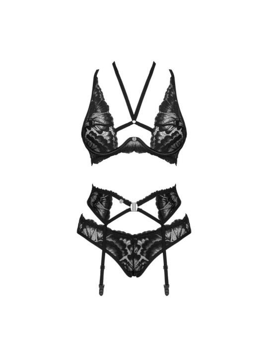 Alessya Ensemble 3 pcs - Noir