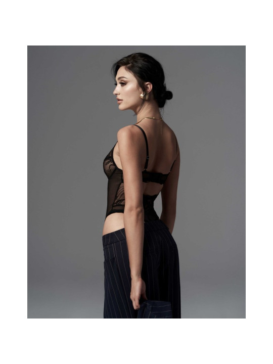 Perisia body ouvert - Noir