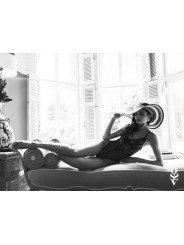 Perisia body ouvert - Noir