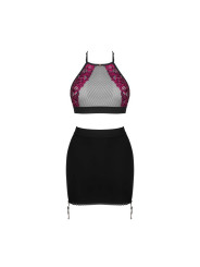 Rosenty ensemble Top et Jupe - Noir