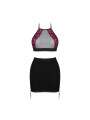 Rosenty ensemble Top et Jupe - Noir