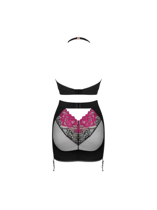 Rosenty ensemble Top et Jupe - Noir