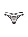 Vila blanes string ouvert - Noir
