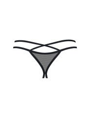Vila blanes string ouvert - Noir