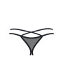 Vila blanes string ouvert - Noir